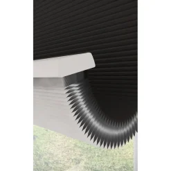 Fenstr Dubbel Plissé 45mm Lot Espresso Verduisterend