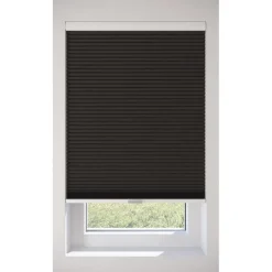 Fenstr Dubbel Plissé 45mm Lot Espresso Verduisterend