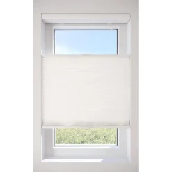 Fenstr Dubbel Plissé 45mm Lotte Wit Lichtdoorlatend