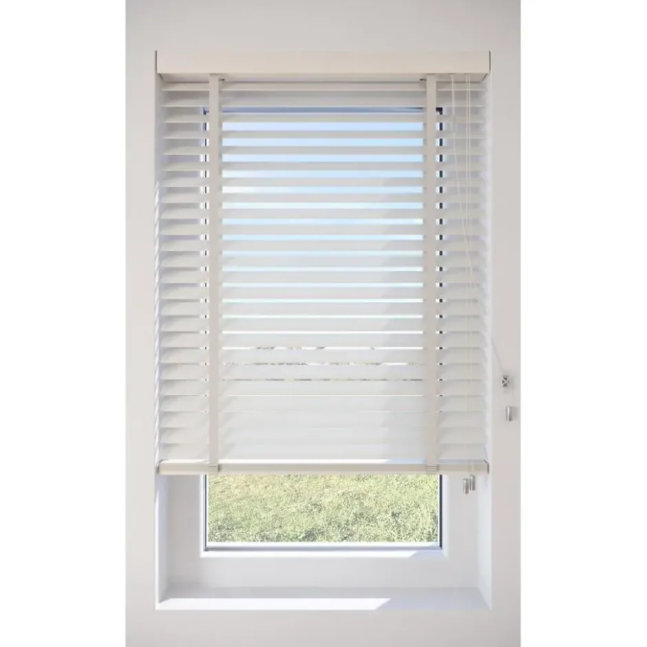 Fenstr Houten Jaloezie Hein Off-White 50mm