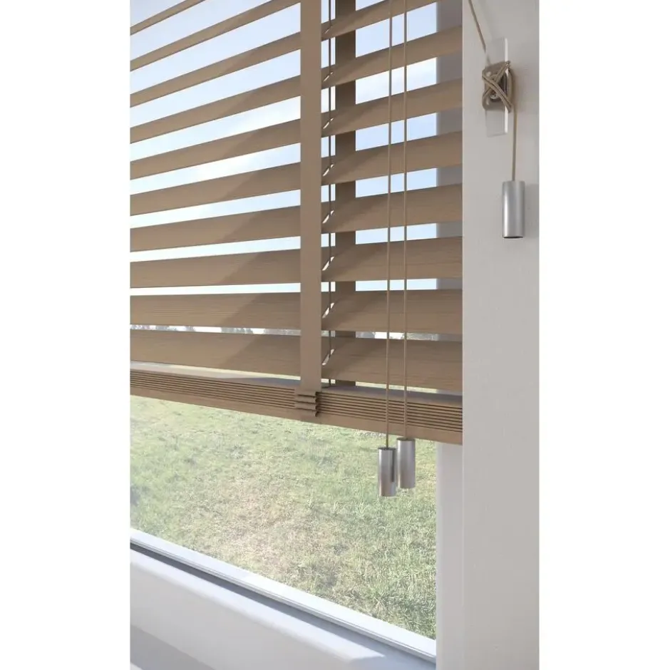 Fenstr Houten Jaloezie Jens Naturel 50mm