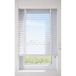 Fenstr Houten Jaloezie Theun Wit 65mm