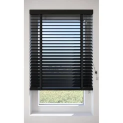 Fenstr Houten Jaloezie Theun Zwart 65mm