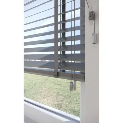 Fenstr Houten Jaloezie Theun Grijs 65mm