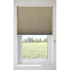 Fenstr Plisségordijn Pip Beige Lichtdoorlatend