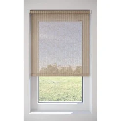 Fenstr Rolgordijn Fem Taupe Transparant