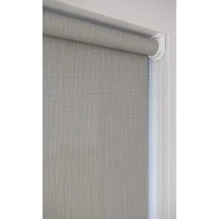Fenstr Rolgordijn Iris Taupe Lichtdoorlatend