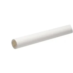 Gordijnroede 120 cm Wit Hout - Ø28mm