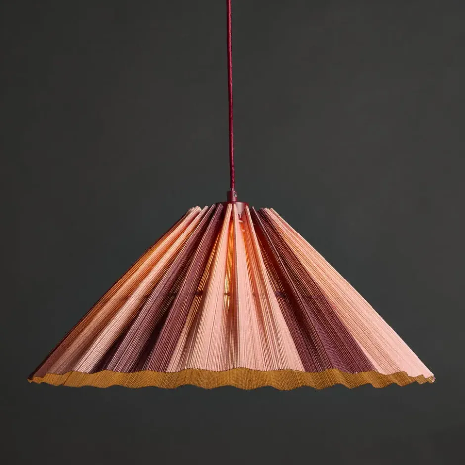 Hanglamp Aplu Bordeaux/Roze