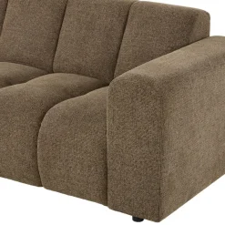 Hoekbank Carino Links Bruin
