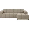 Hoekbank Carino Rechts Taupe