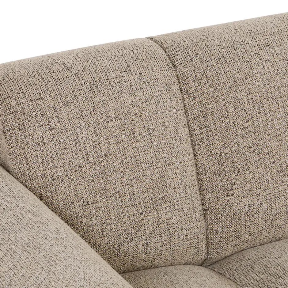 Hoekbank Carino Rechts Taupe