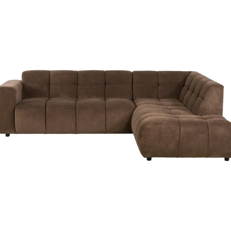 Hoekbank Regalo Rechts Bruin