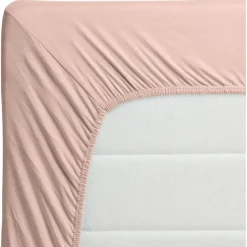 Hoeslaken Jersey Roze