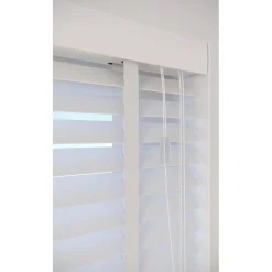 Houten Jaloezie Xander Wit 50mm