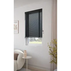 Houten Jaloezie Xander Zwart 50mm