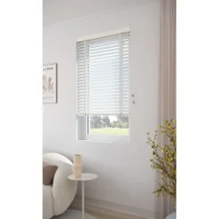 Houtlook Jaloezie Floris Wit 50mm