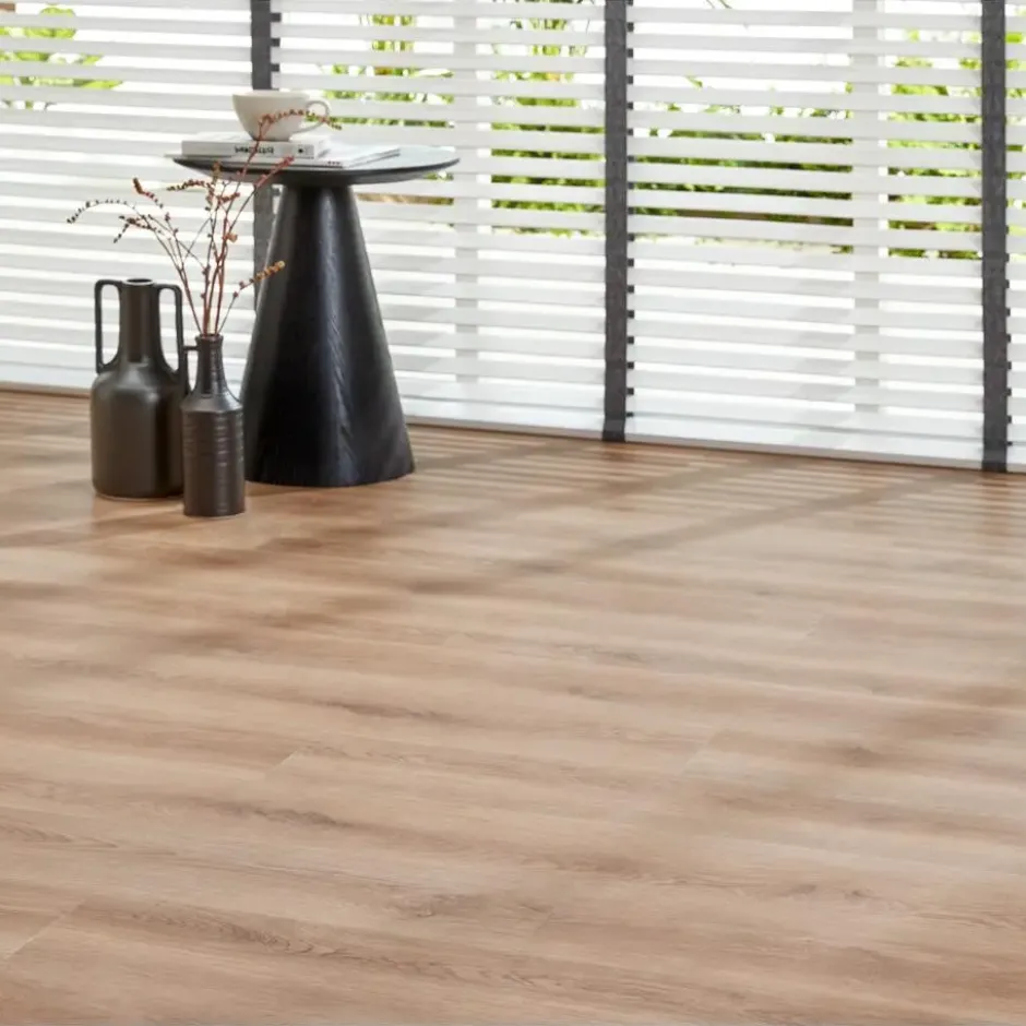 2in1 Klik PVC Jiggs Eiken Met Geïntegreerde Ondervloer