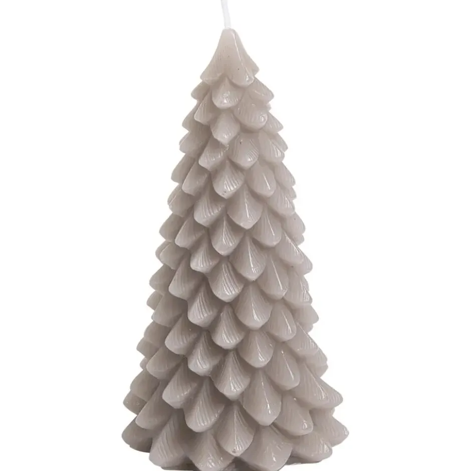 Kaars Kerstboom Beige