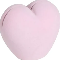 Kaarthouder Hartje Velvet Roze