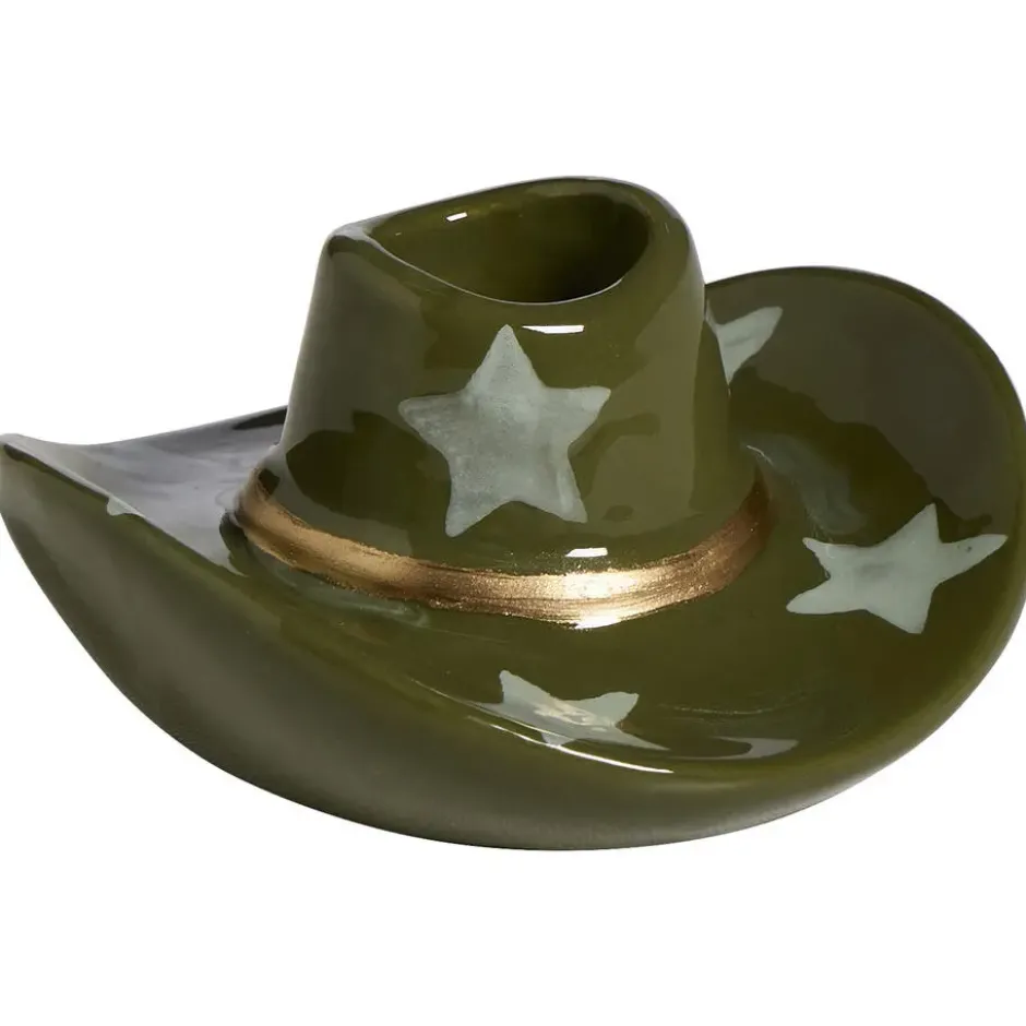 Kandelaar Cowboyhoed Groen