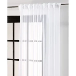 Kant en klaar gordijn Hestia Wit