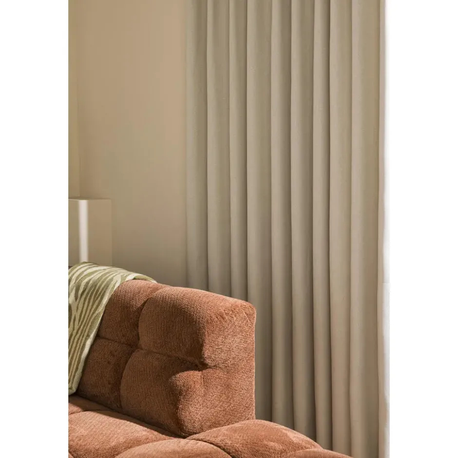 Kant En Klaar Gordijn Ziva Xl Beige