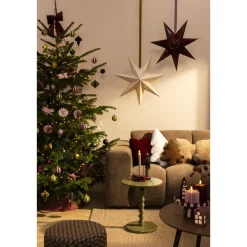 Kerstbal Streep Multicolor