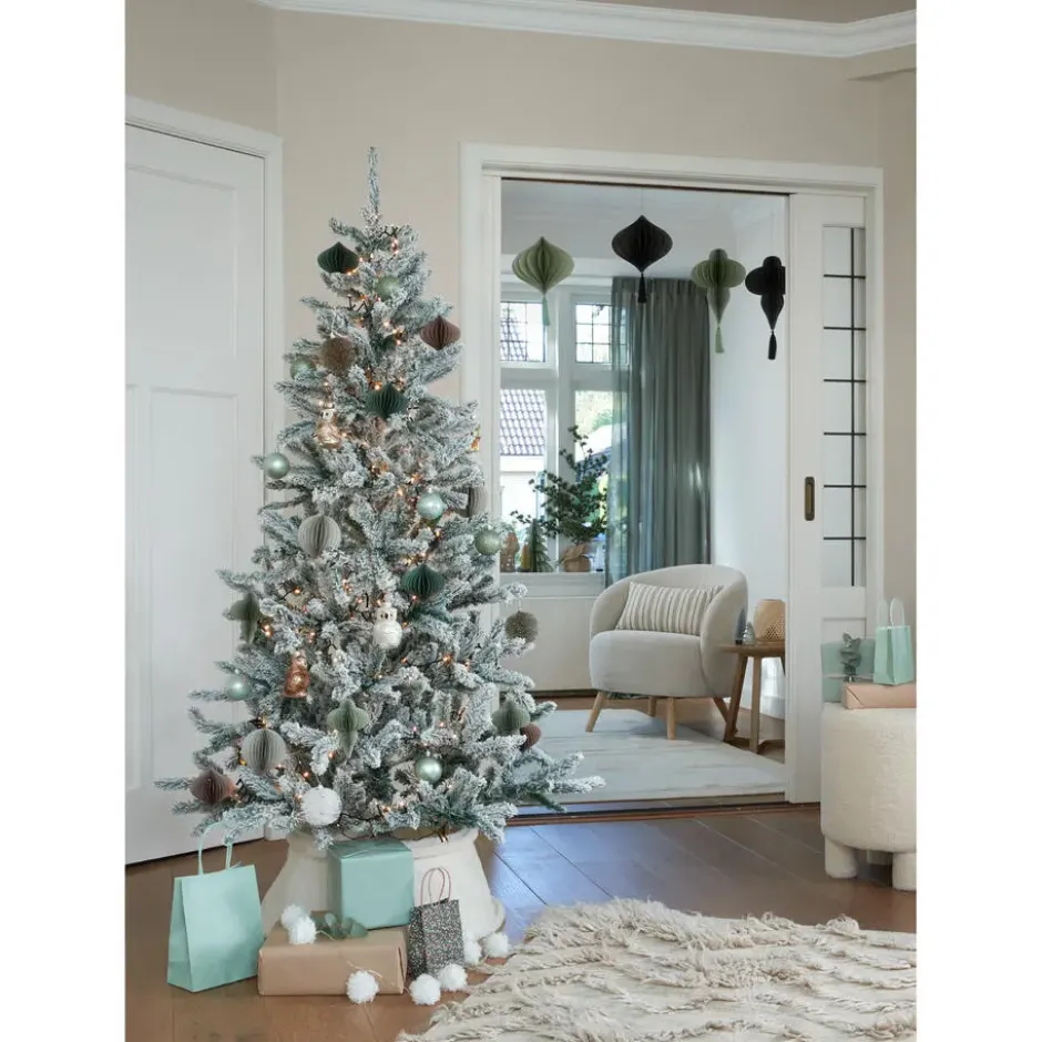 Kerstboomrok Teddy Wit