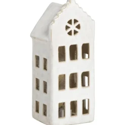 Kersthuisje Ledverlichting Wit