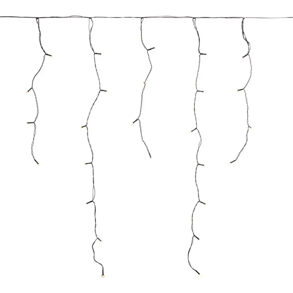 Kerstverlichting IJspegels Warm Wit - 6 Meter