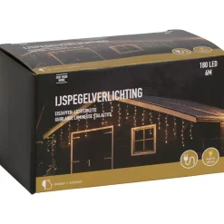 Kerstverlichting IJspegels Warm Wit - 6 Meter