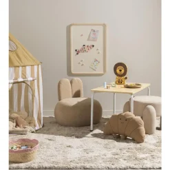 Kids Tent Circus Grijs Ø100x135 cm