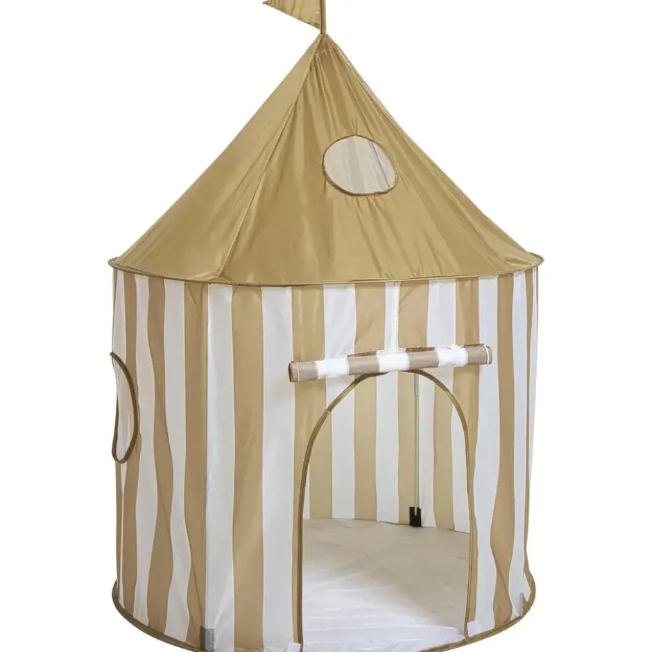 Kids Tent Circus Grijs Ø100x135 cm