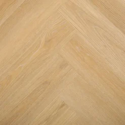 Klik PVC Lamoine Eiken Visgraat Met Geïntegreerde Ondervloer