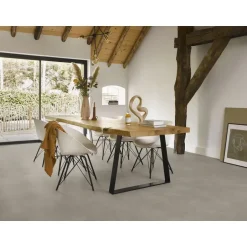 Klik PVC Taylor Beige Tegel Met Geïntegreerde Ondervloer