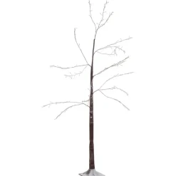 Kunstboom Met Ledverlichting Bruin - 150 cm