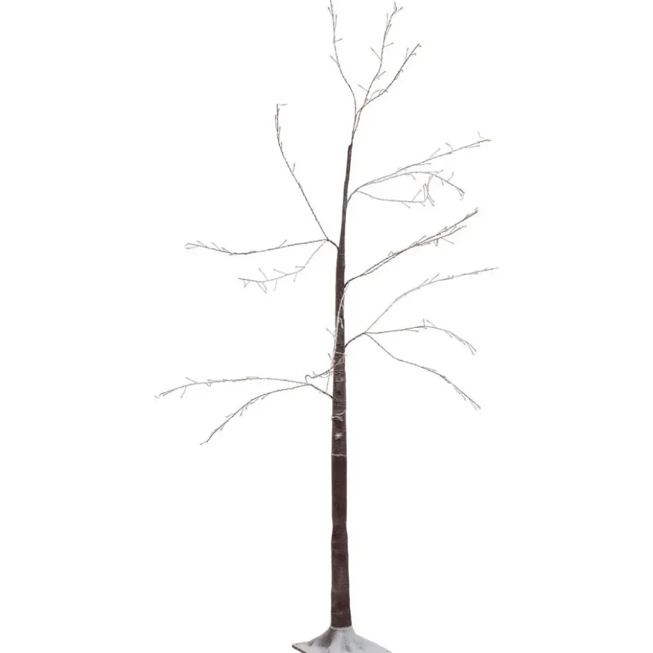 Kunstboom Met Ledverlichting Bruin - 150 cm