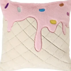 Kussen Ice Cream Roze 45x45 cm