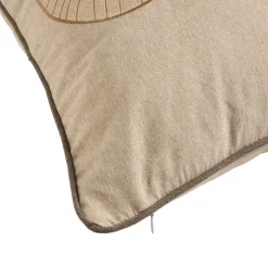 Kussen Libelle Taupe 45x45 cm