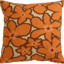 Kussen Lilas Oranje/Zand 45x45 cm