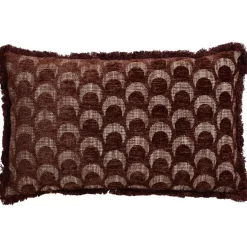 Kussen Lunaro Bordeaux 30x50 cm