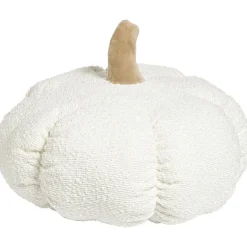 Kussen Pompoen Boucle Wit