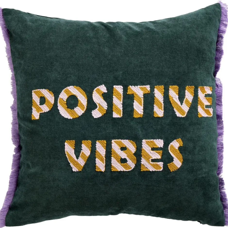 Kussen Positive Vibes Multicolor 45x45 cm