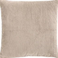 Kussen Ribb Taupe 60x60 cm