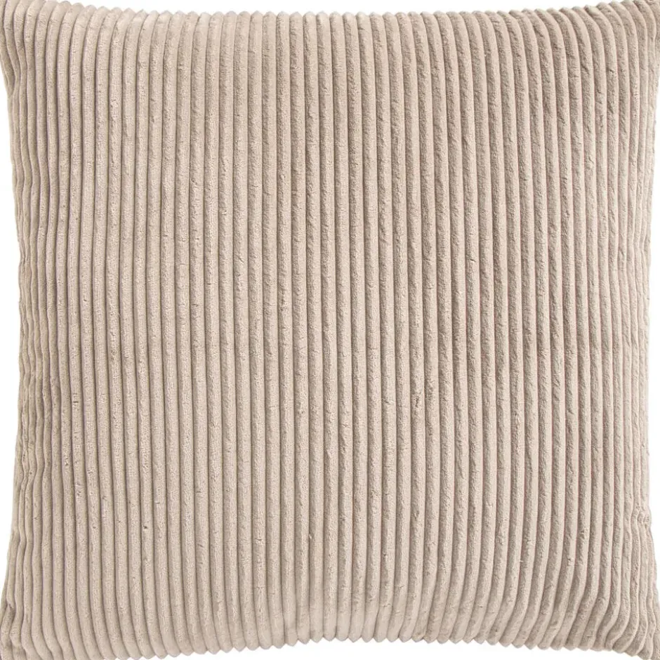 Kussen Ribb Taupe 60x60 cm