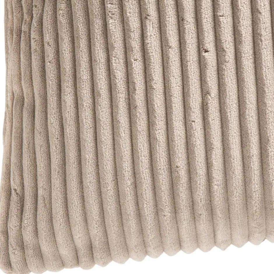 Kussen Ribb Taupe 60x60 cm
