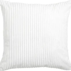 Kussen Ribb Wit 45x45 cm