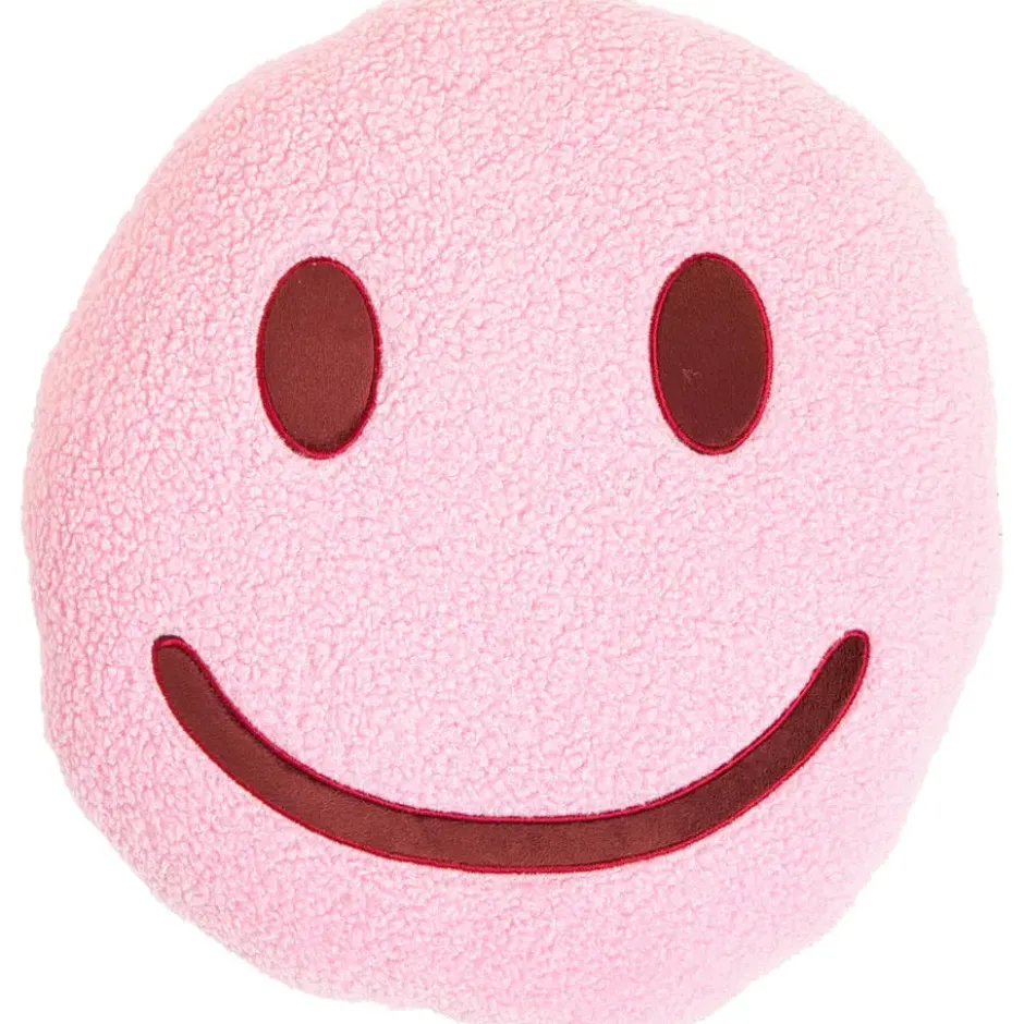 Kussen Smiley Lichtroze Ø35 cm ø 35 cm