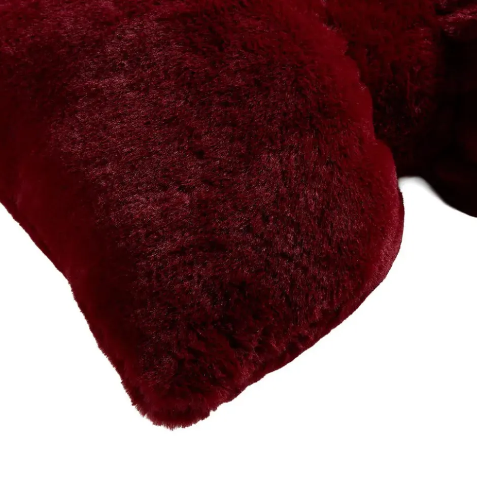 Kussen Strik Bordeaux 35x42 cm